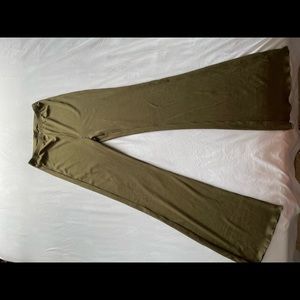 SHEIN high waist rib knit pants